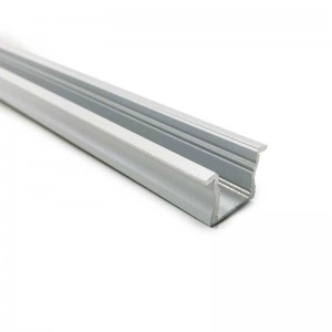 Perfil de aluminio branco para fita LED 23x15mm (2 metros) encastrável