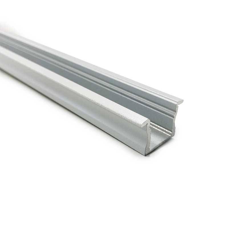 Perfil de aluminio branco para fita LED 23x15mm (2 metros) encastrável Perfil de aluminio branco para fita LED 23x15mm (2 metros) encastrável
