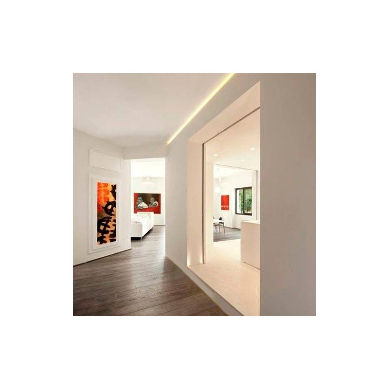 Perfil de integração Gesso / Pladur 46x26 de Esquina interior (2m)