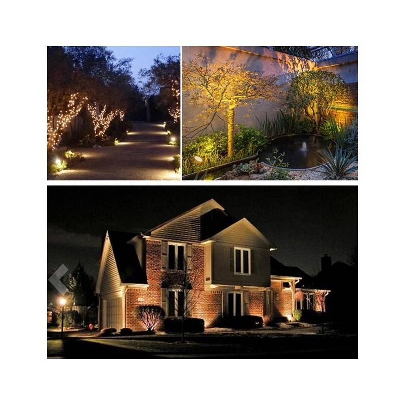 Foco LED com estaca 6W 480lm 230V IP65 Foco LED com estaca 6W 480lm 230V IP65