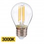 Lâmpada de filamento LED E27 5W G45
