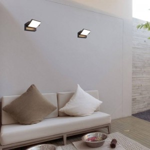 Aplique de parede ajustável LED para exterior "LUMI" 13W IP54