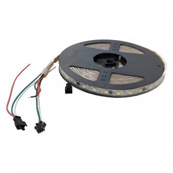 Fita LED IC digital 12V DC 72W 10mm 5 metros branco frio 6000K IP67 (SMD5050 60CH/M) Fita LED IC digital 12V DC 72W 10mm 5 metros branco frio 6000K IP67 (SMD5050 60CH/M)