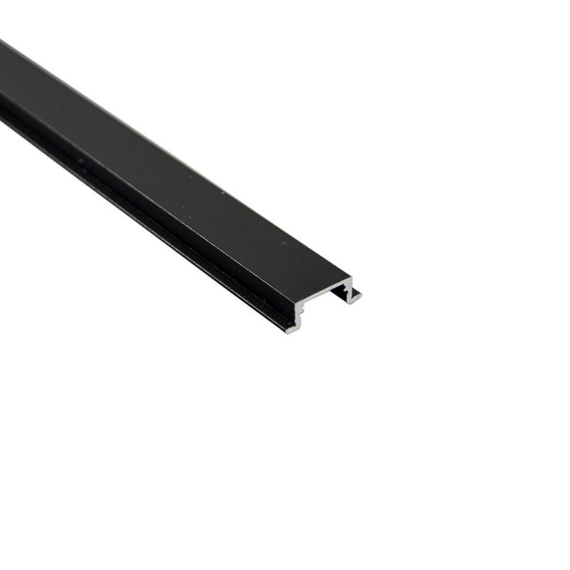 Perfil de alumínio 23x8mm para encastrar 1 ou 2 metros