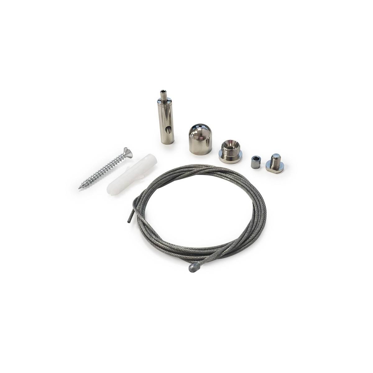 Kit de suspensão para perfil pendente 23x8mm (1 unidade)