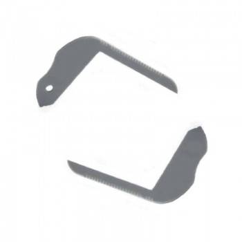 Tampas Laterais Perfil 80x50mm para escadas (1un) Tampas Laterais Perfil 80x50mm para escadas (1un)