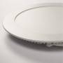 Placa downlight LED encastrável circular 12W