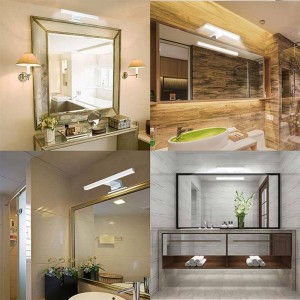 Luz de parede LED 30cm 5W | Montagem em espelho e armário