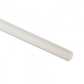 Difusor curvo Opalino para perfil 16x16 de canto (2 m) Difusor curvo Opalino para perfil 16x16 de canto (2 m)
