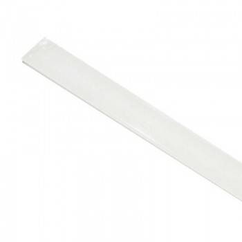 Difusor branco Opalino para perfil encastrável chão 21x26mm (2m)