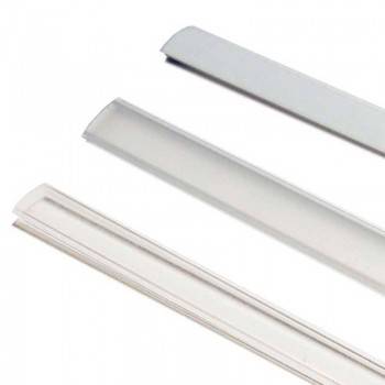 Difusor 16 mm para diferentes perfis Opalino/Fosco/Transparente Difusor 16 mm para diferentes perfis Opalino/Fosco/Transparente