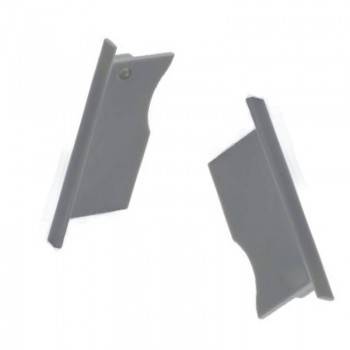 Tampa Lateral perfil iluminador de parede 26x78mm (1un) Tampa Lateral perfil iluminador de parede 26x78mm (1un)