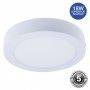 Plafón downlight redondo LED 18W superfície - 5 anos de garantia