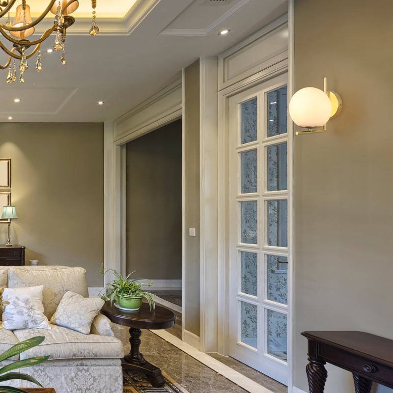 Aplique de parede bola de cristal "Margaret" Aplique de parede bola de cristal "Margaret"