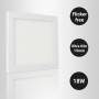 Plafón LED 18W de superfície quadrado IP20 Plafón LED 18W de superfície quadrado IP20