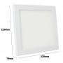 Plafón LED 18W de superfície quadrado IP20 Plafón LED 18W de superfície quadrado IP20
