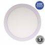Plafón downlight LED 24W redondo de superfície - 5 anos de garantia IP20 Plafón downlight LED 24W redondo de superfície - 5 anos de garantia IP20