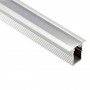 Perfil de alumínio 13x12mm para encastrar (2m) especial para fita LED de 5mm Perfil de alumínio 13x12mm para encastrar (2m) especial para fita LED de 5mm