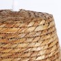 Candeeiro suspenso com abajur de trama de cânhamo "MUSH"
