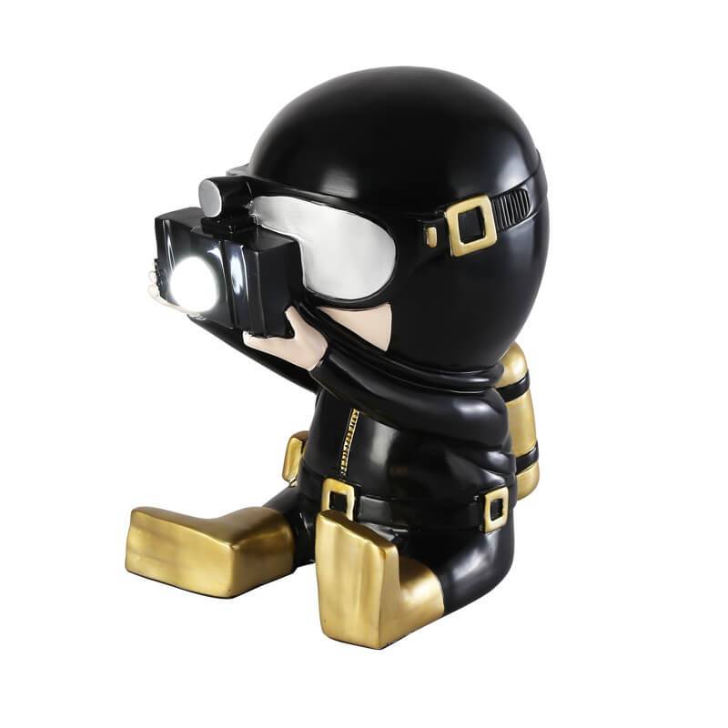 Candeeiro de mesa "Buzo" E27 Led 3W Candeeiro de mesa "Buzo" E27 Led 3W