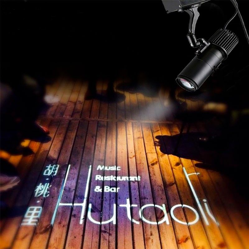 Projetor LED GOBO 30W fixo - Ótica 20° - Interior - IP20