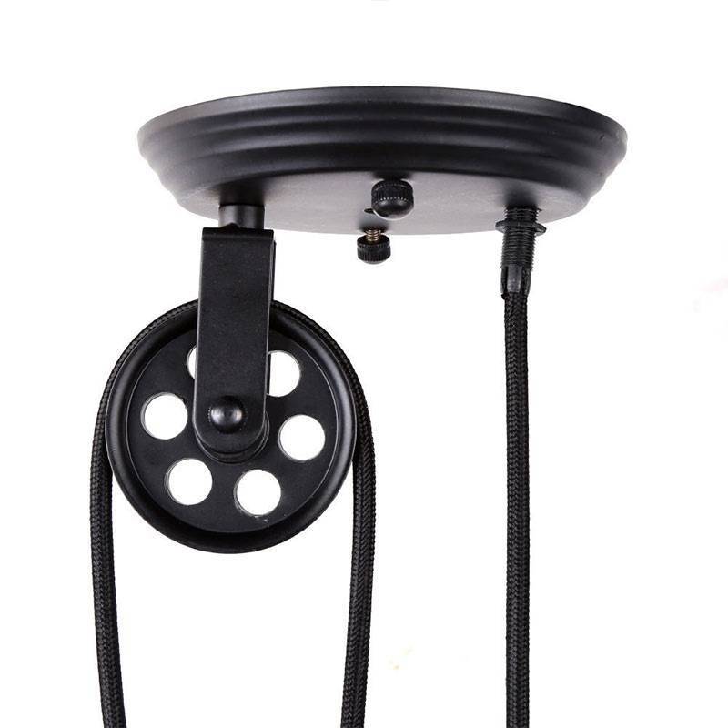 Candeeiro suspenso industrial roldana “CLOCK WORK” Candeeiro suspenso industrial roldana “CLOCK WORK”