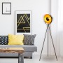 Candeeiro vintage com tripé "GALILEN" RGBW 6W com controle remoto