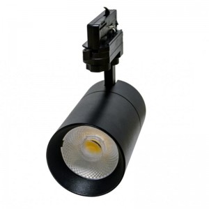 Foco LED trifásico de 30W CCT regulável - CRI-80 - IP20