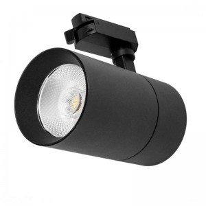 Foco LED trifásico de 30W CCT regulável - CRI-80 - IP20