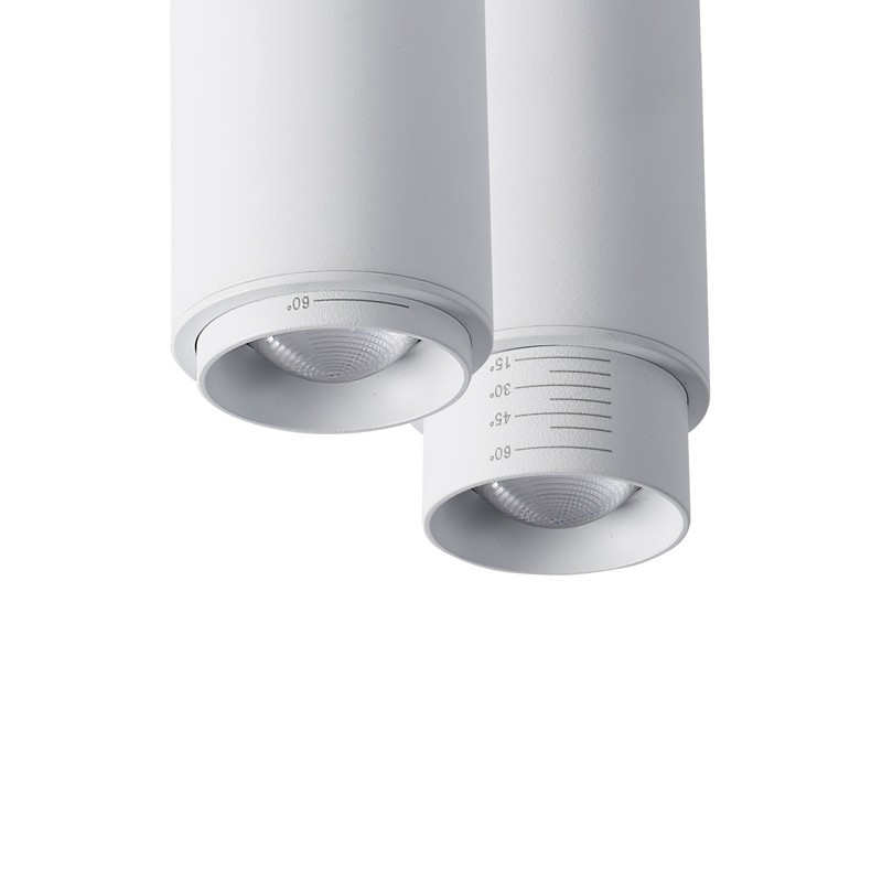 Projetor suspenso com ângulo de luz ajustável 8W 2800K Projetor suspenso com ângulo de luz ajustável 8W 2800K