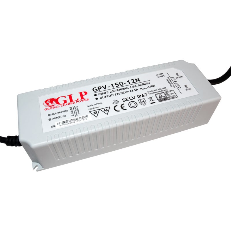 Fonte de alimentação LED 150W 12V - GPL