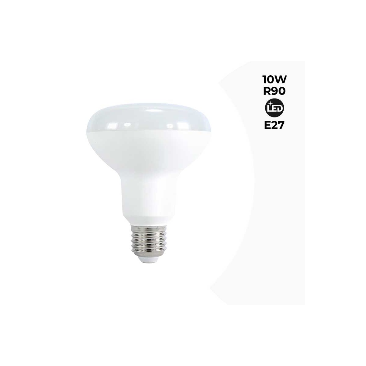 Lâmpada reflectora LED R90 10W - E27