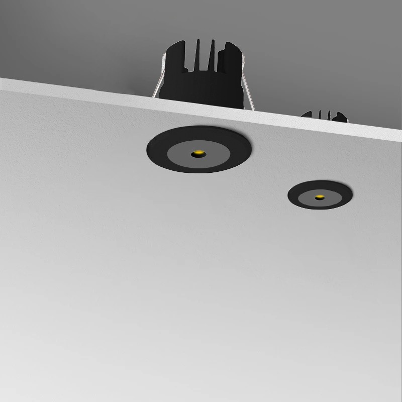 Downlight LED Mini 3W embutido LED Baixo UGR 40x32,1mm