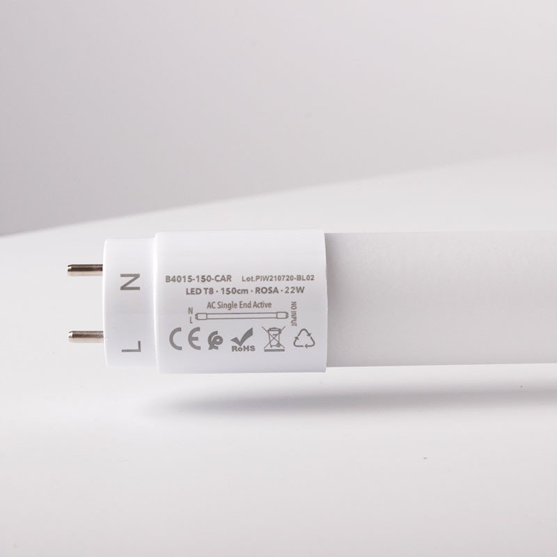 Tubo LED T8 talho especial de 150cm 22W Tubo LED T8 talho especial de 150cm 22W