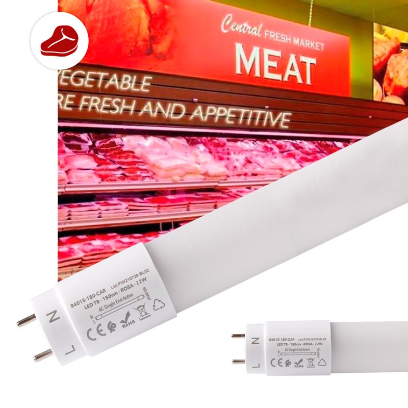 Tubo LED T8 talho especial de 150cm 22W Tubo LED T8 talho especial de 150cm 22W