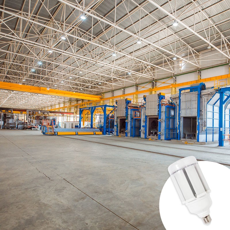 Lâmpada Industrial LED DL96 "CORN" 50W E27 180-265V Lâmpada Industrial LED DL96 "CORN" 50W E27 180-265V