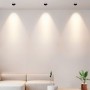 Downlight LED de encastrar Baixo UGR ajustável 20W COB IP54