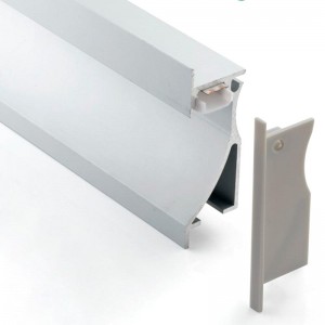 Perfil Wallwasher recesso 14x68mm (2mt)