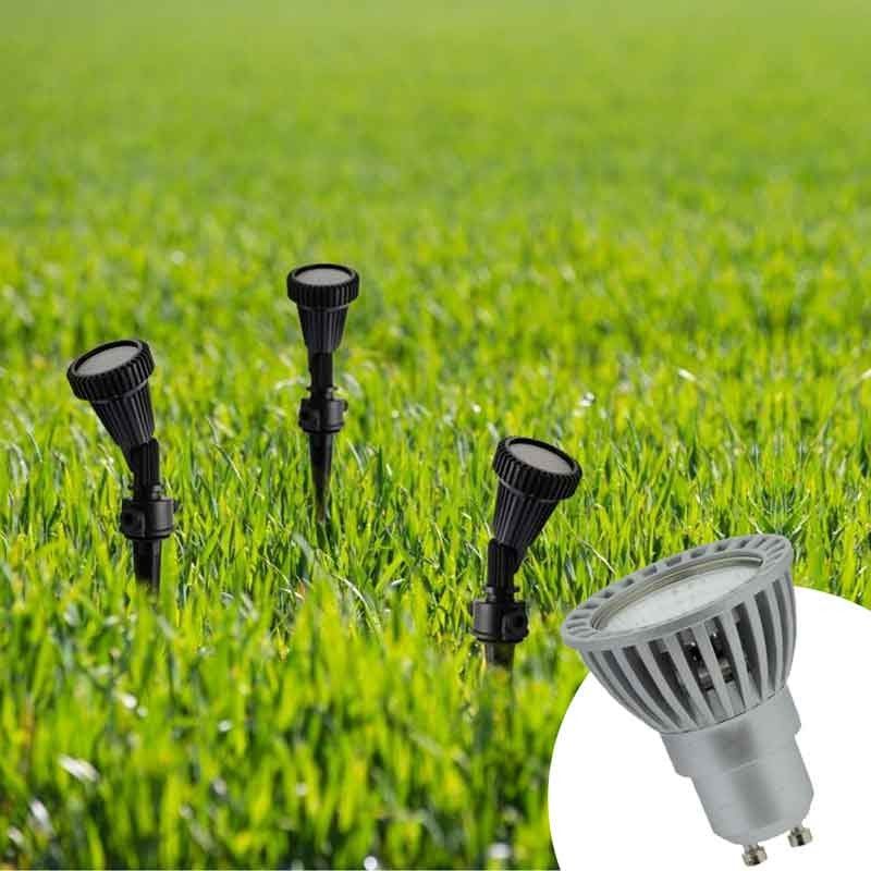 Estaca de Jardim KIT + Lâmpada GU10 LED 5W em verde Estaca de Jardim KIT + Lâmpada GU10 LED 5W em verde
