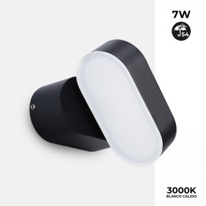 Aplique de parede LED para exterior 7W orientável IP54