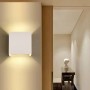 Pacote de 4 luzes de parede "KURTIN" 6W de abertura de luz ajustável