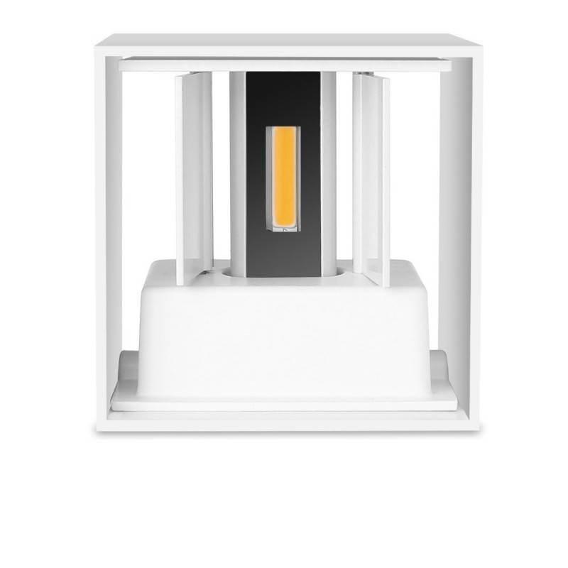 Pacote de 8 luzes de parede "KURTIN" 6W de abertura regulável da luz