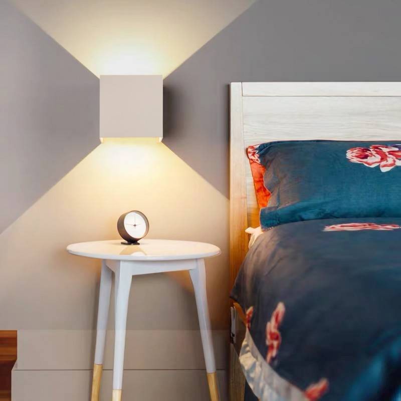 Pacote de 2 luzes de parede "KURTIN" 6W de abertura de luz ajustável Pacote de 2 luzes de parede "KURTIN" 6W de abertura de luz ajustável