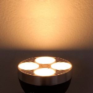 lâmpada LED PAR30 E27 branco quente