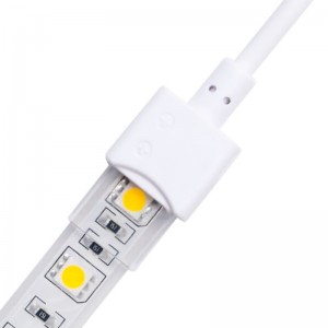 Conector Inicial Fita LED 10mm 2PIN Impermeável IP68