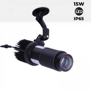 Projector de logótipos LED para exterior "GOBO" 15W IP65