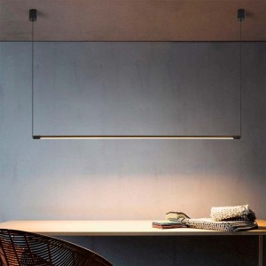 Luminária suspensa linear com tonalidade branca Nick 1200mm 22W 2800K