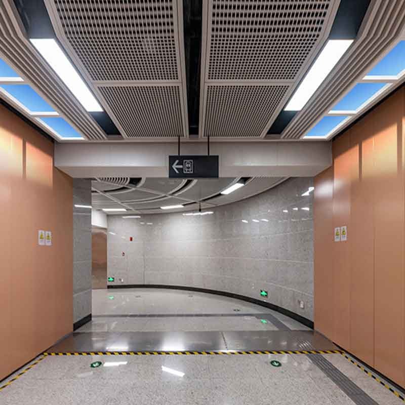 Painel LED azul Claraboia azul Claraboia efeito céu luz do dia 120W