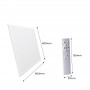 Dimensões do Painel LED WIFI SMART 600mm x 600mm