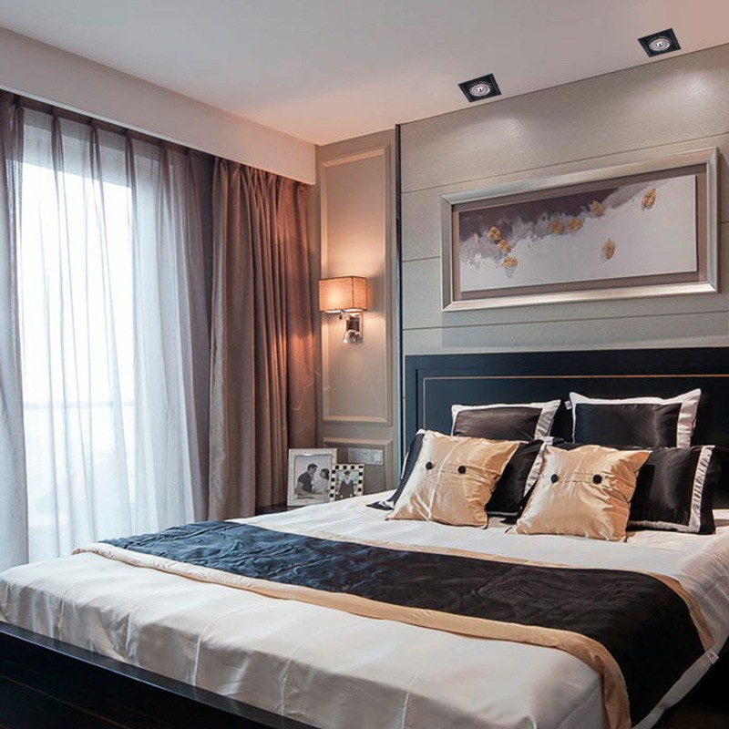 AR111 anel de eixo cardan para montagem embutida Diâmetro de corte 160x160mm AR111 anel de eixo cardan para montagem embutida Diâmetro de corte 160x160mm